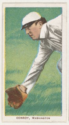 Conroy, Washington, American League, from the White Border series (T206) for the Americ..., 1909-11. Creator: American Tobacco Company