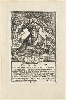 Conrad Celtis, 1507. Creator: Hans Burgkmair, the Elder