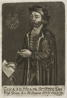 Conrad Hertz, Stiffter, n.d. Creator: Georg Fennitzer