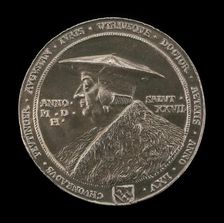 Conrad Peutinger, 1465-1547, Humanist and Antiquarian, 1527. Creator: Friedrich Hagenauer