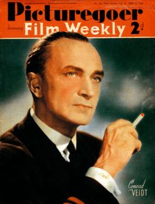 Conrad Veidt (1893-1943), German actor, 1940