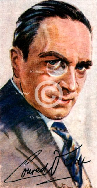 Conrad Veidt, (1893-1943), German actor, 20th century. Artist: Unknown