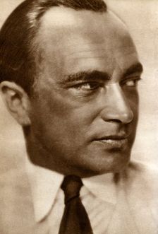 Conrad Veidt, German actor, 1933
