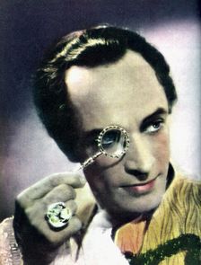 Conrad Veidt, German film actor, 1934-1935