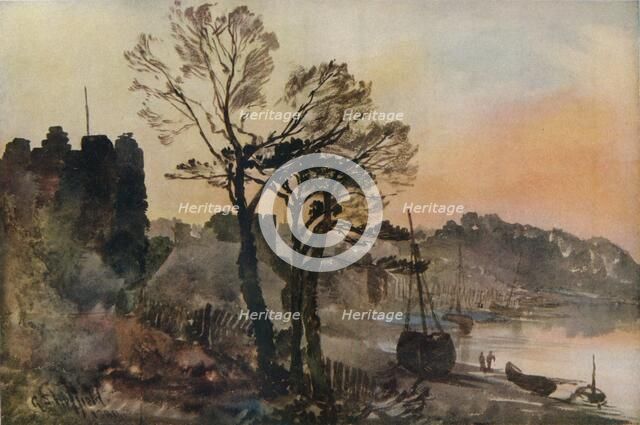 'Conway Bay', 1880. Artist: George Sheffield.