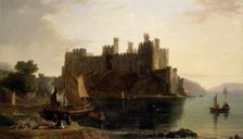Conway Castle 1789-1837. Creator: William Daniell
