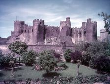 Conway Castle, Wales, c1955. Creator: Arthur Charles Kirby Ware