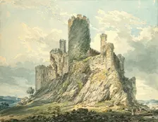 Conway Castle, c1793. Artist: Thomas Girtin