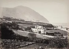 Conway Castle From The Road (689), Printed 1860 circa. Creator: Francis Bedford