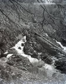 Conway Falls, Wales, c1955. Creator: Arthur Charles Kirby Ware