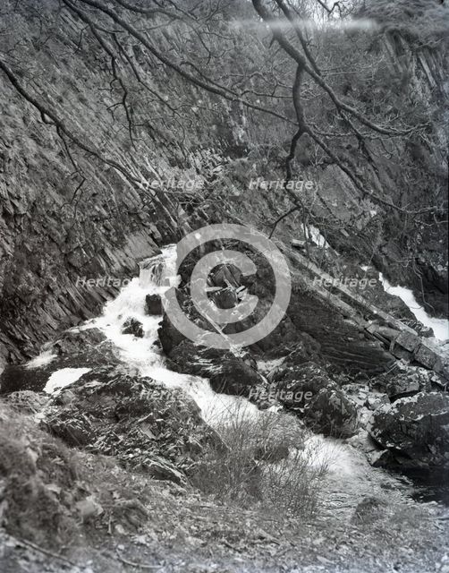 Conway Falls, Wales, c1955. Creator: Arthur Charles Kirby Ware.