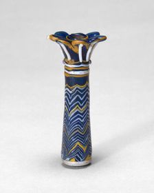 Container for Kohl in the Shape of a Palm Column, Egypt, New Kingdom, mid-Dynasty 18 or 19... Creator: Unknown