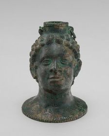 Container in the Form of an African's Head, 4th/2nd century B.C.. Creator: Unknown
