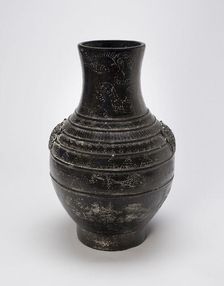 Container in the Form of an Ancient Bronze Jar (hu), Warring States period (475-221 B.C.). Creator: Unknown
