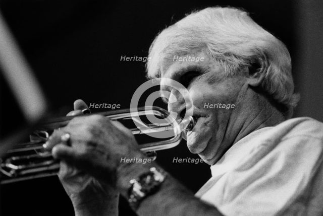 Conte Candoli, Buddy Shank Sextet, UK tour, c1995. Creator: Brian Foskett.