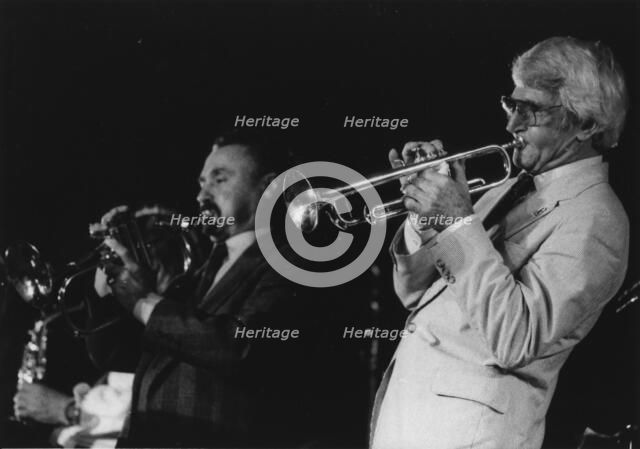 Conte Candoli, Shorty Rogers, Bud Shank North Sea Jazz Festival, Netherlands, 1991. Creator: Brian Foskett.