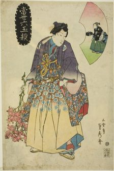 Contemporary Six Jewel Faces (Tosei Mutamagao), c. 1830/43. Creator: Sadahide Utagawa