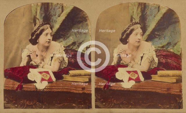 Contemplation., about 1860. Creator: Joseph John Elliott.