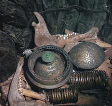 Contents of a sacrificial well in Denmark