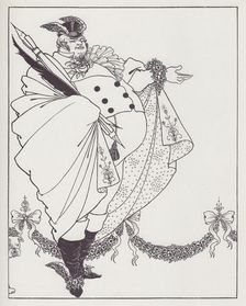 Contents Page of The Savoy No 1, 1895. Creator: Aubrey Beardsley