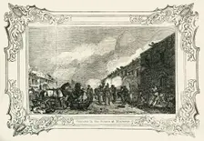Contests in the Streets at Monterey 1849. Creator: Unknown