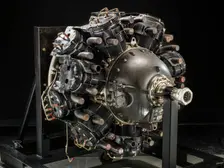 Continental XR-1740-2, Sleeve Valve, Radial 14 Engine, ca. 1941. Creator: Continental