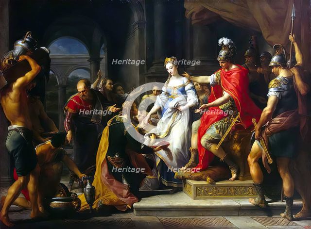 Continence of Scipio, 1771. Creator: Pompeo Batoni.