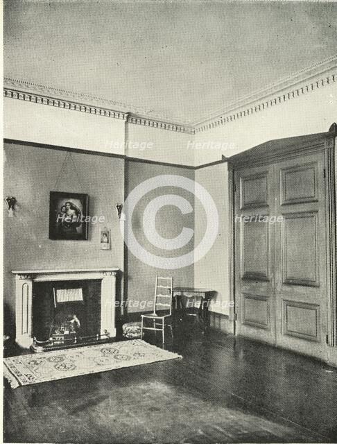 'Contrasted Interiors: Regency - Mecklenburgh Square, Bloomsbury', (1938). Artist: Unknown.