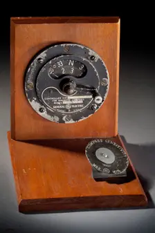 Controller, Magnetic Compass, General Electric, 2CA10E1, Wiley Post crash. Creator: General Electric Company