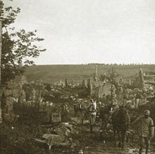 Convoy, Les Éparges, northern France, c1914-c1918