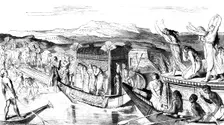 Convoy Returning with A Necropolis, Egypt 1881