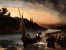 Convoi d'lsabeau de Baviere 19th century. Artist: Jean Truchot