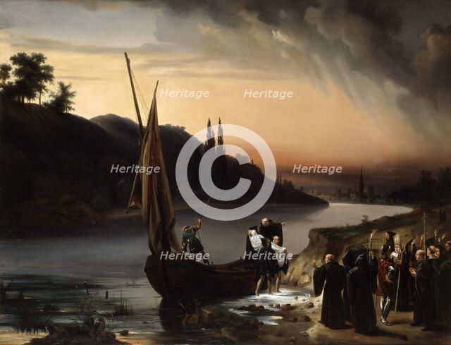 'Convoi d'lsabeau de Baviere', 19th century.  Artist: Jean Truchot