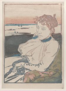 Convalescent, Mme Lepère, 1892. Creator: Auguste Lepere