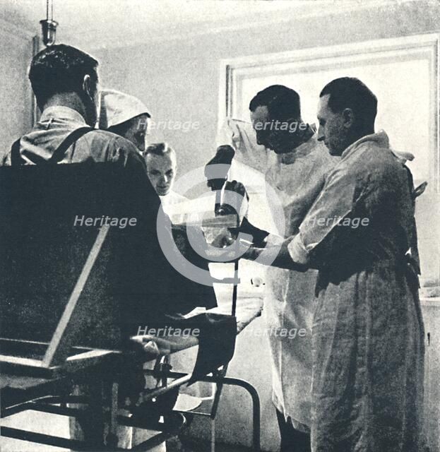 'Convalescent Hospital - Damaged ankle', 1941. Artist: Cecil Beaton.
