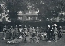 Convalescent Indian Soldiers Playing Quoits on the Eastern Lawns c1915, (1939)