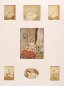 Convalescente (colorieè), 1861-67. Creator: Pierre-Louis Pierson