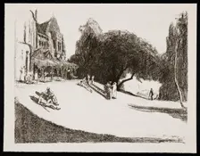 Convalescence in England 1917. Creator: Claude Allin Shepperson