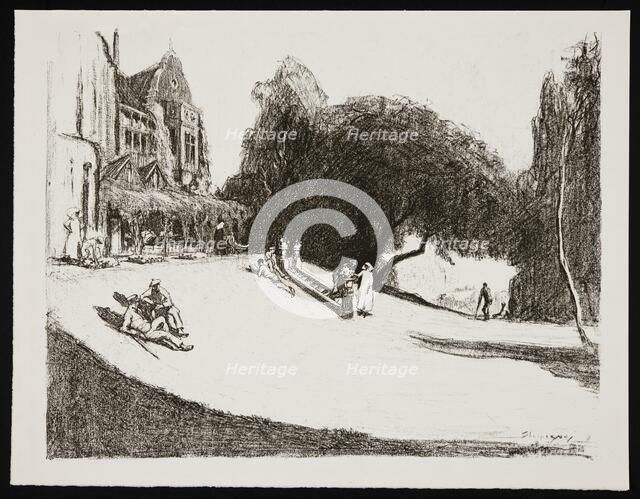 'Convalescence in England', 1917. Artist: Claude Allin Shepperson.