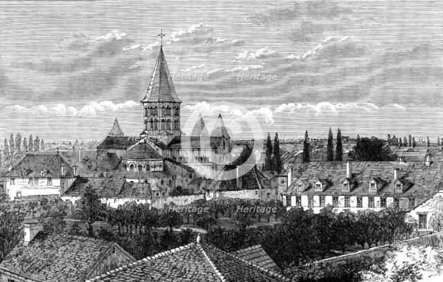 Convent and Garden of the Apparition, Paray-le-Monial, 1873. Creator: Unknown.