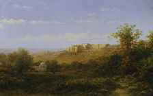 Convent in Bethlehem, 1882. Creator: Bernhard Fiedler