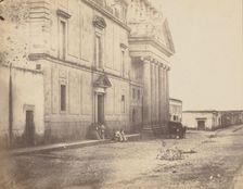 [Convent in La Cruz], 1867. Creator: François Aubert