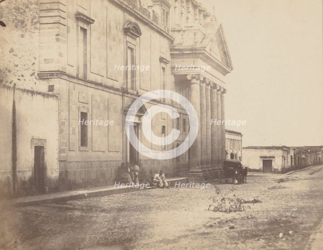 [Convent in La Cruz], 1867. Creator: François Aubert.
