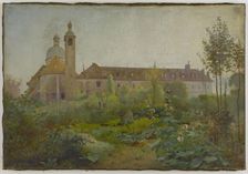 Convent of the Carmelites of Vaugirard, 15th arrondissement, between 1892 and 1902. Creator: Georges Rouard