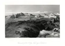 Convent of the Holy Nativity, Bethlehem, Palestine, 19th century. Artist: E Goodall