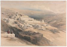 Convent of the Terra-Santa, Nazareth, 1839. Creator: David Roberts (British, 1796-1864)