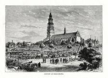 Convent of Czestochowa Poland, 1879. Artist: C Laplante