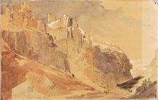 Convent of San Sabi, 1844. Creator: Miner Kilbourne Kellogg