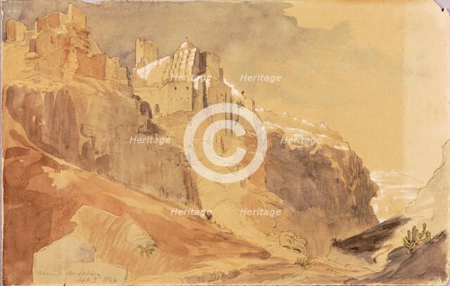 Convent of San Sabi, 1844. Creator: Miner Kilbourne Kellogg.