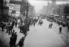 Convention crowd, Chicago, 1912. Creator: Bain News Service